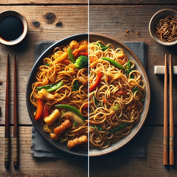 Difference Between Chow Mein and Lo Mein