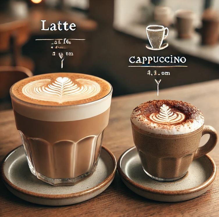 Difference Between Latte and Cappuccino