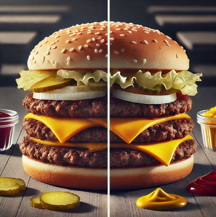 Difference Between a Double Cheeseburger and a McDouble