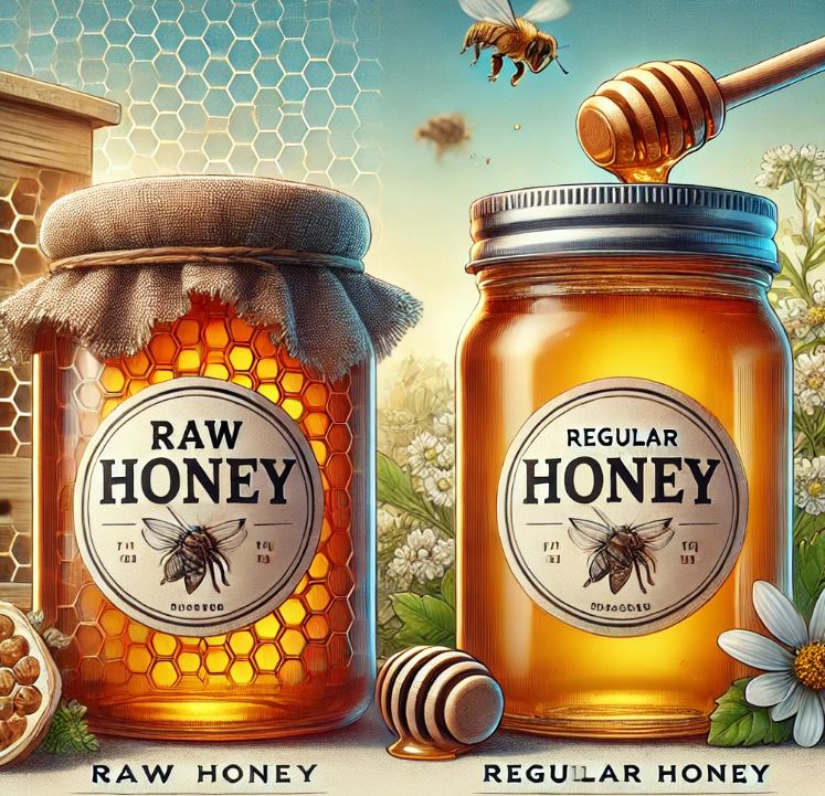 Difference Between Honey and Raw Honey