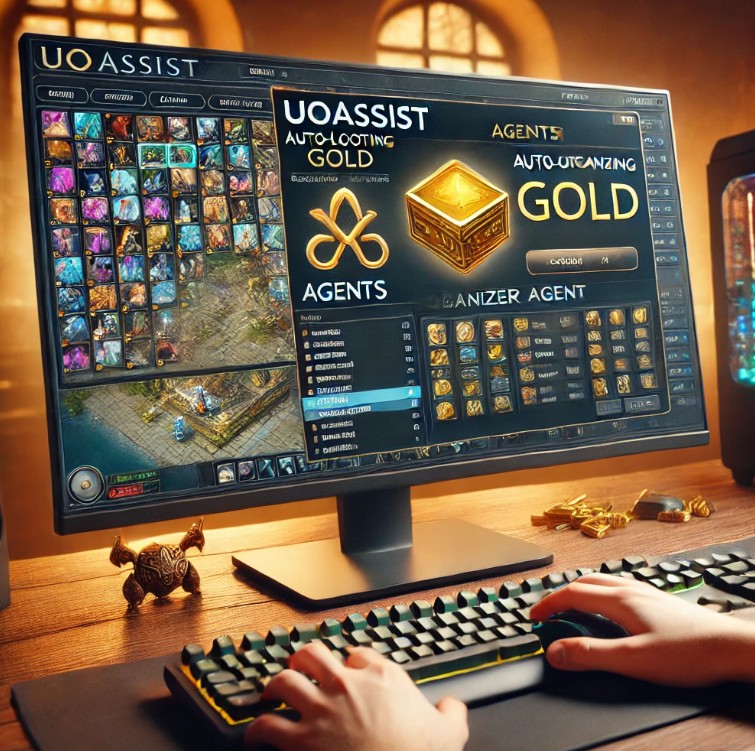 how to setup auto loot gold from uoassist